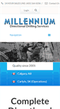 Mobile Screenshot of millenniumdirectional.com
